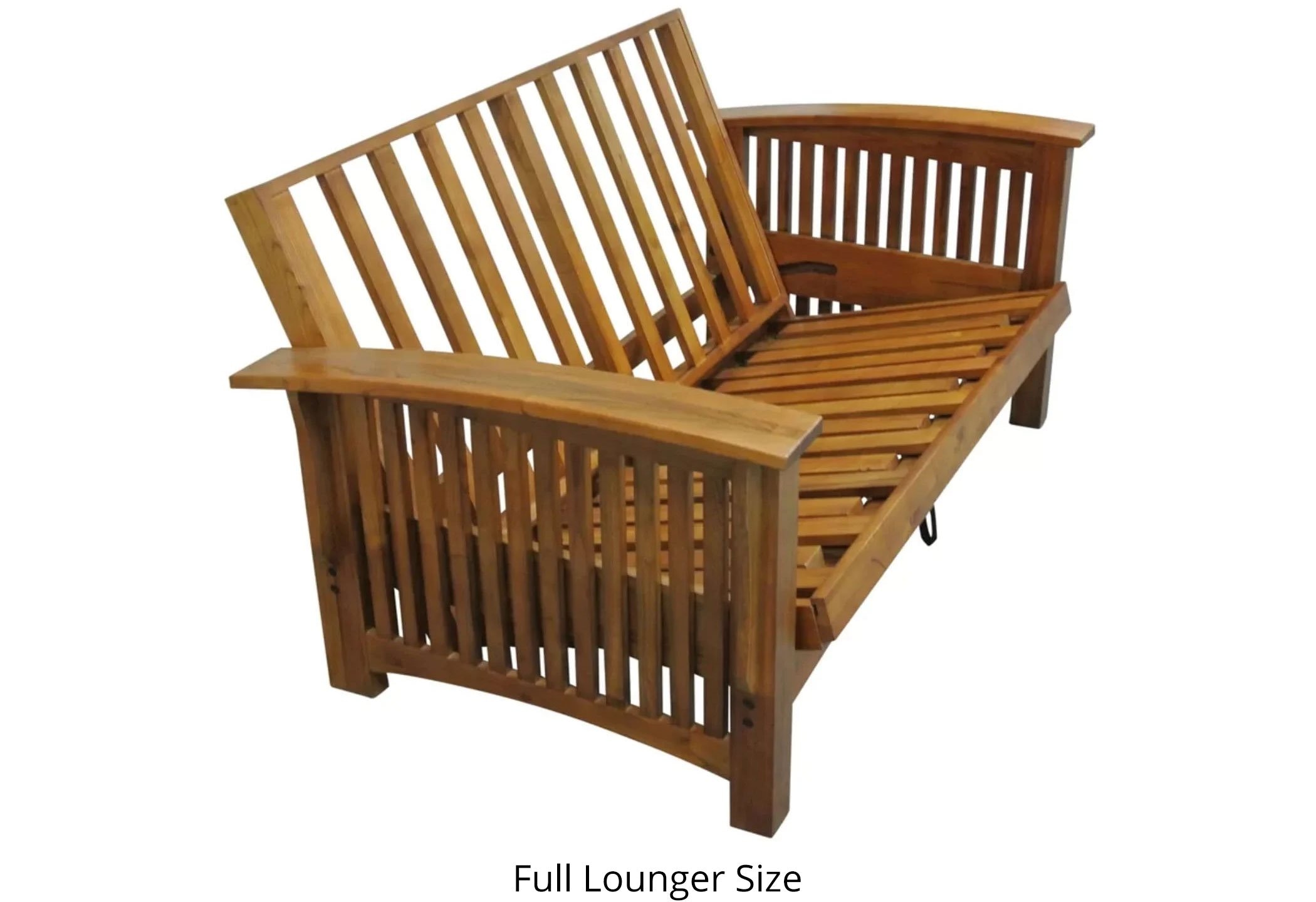 Solid oak outlet futon